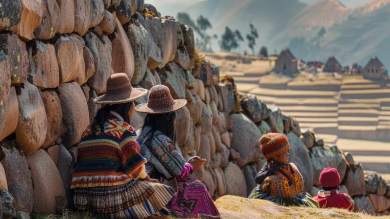 Machu Picchu and the Valley